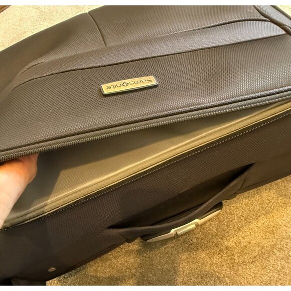 Samsonite Travel Business Suitcase Over Nighter Black 2 wheels - Picture 10 of 16
